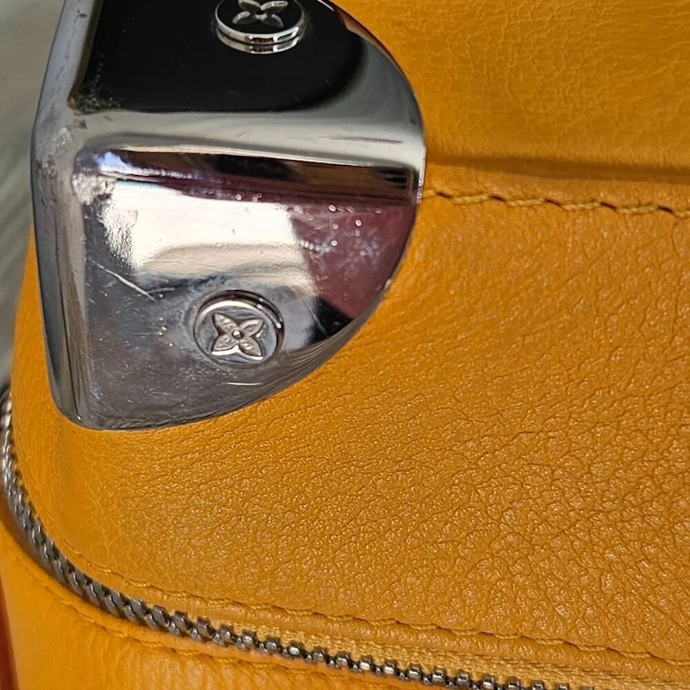 Louis Vuitton #7 Vertical Box Trunk Saffron